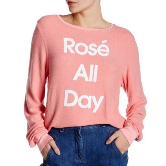 Wildfox Rose all Day top size XS // 1159 - Picture 1 of 5
